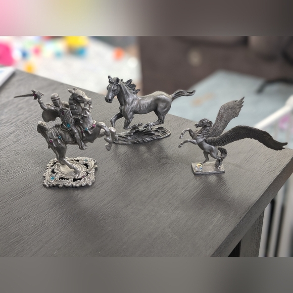 Pewter figurines - Picture 1 of 8
